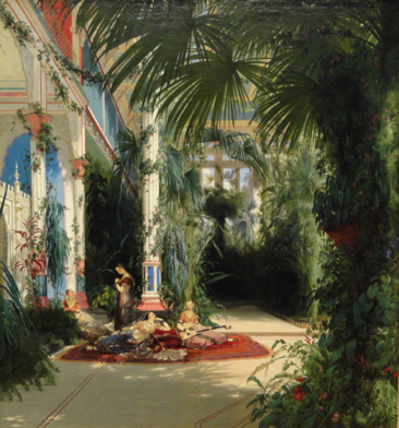 Figure 72 The Palm House at Potsdam, stand-in for the Palm House at the Albergo di Russie